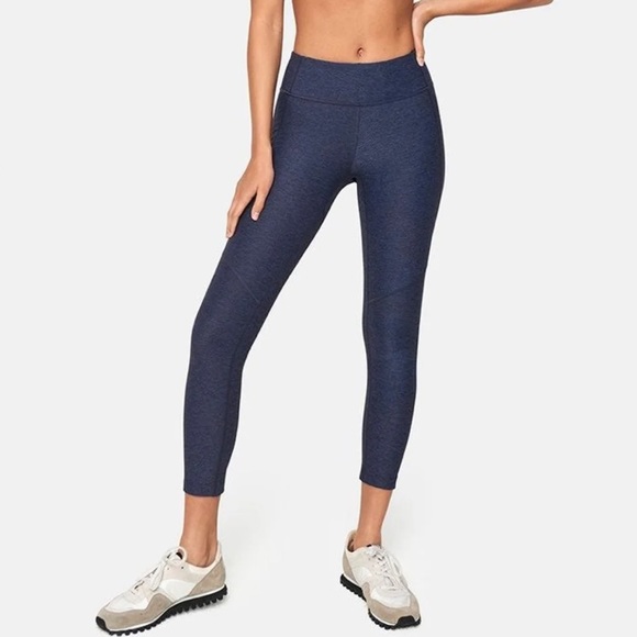 Outdoor Voices Pants - Outdoor Voices navy blue solid leggings medium